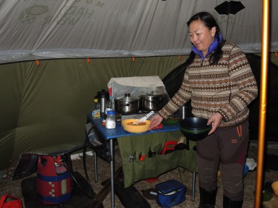 wilderness camping, cooking, horse trekking Mongolia