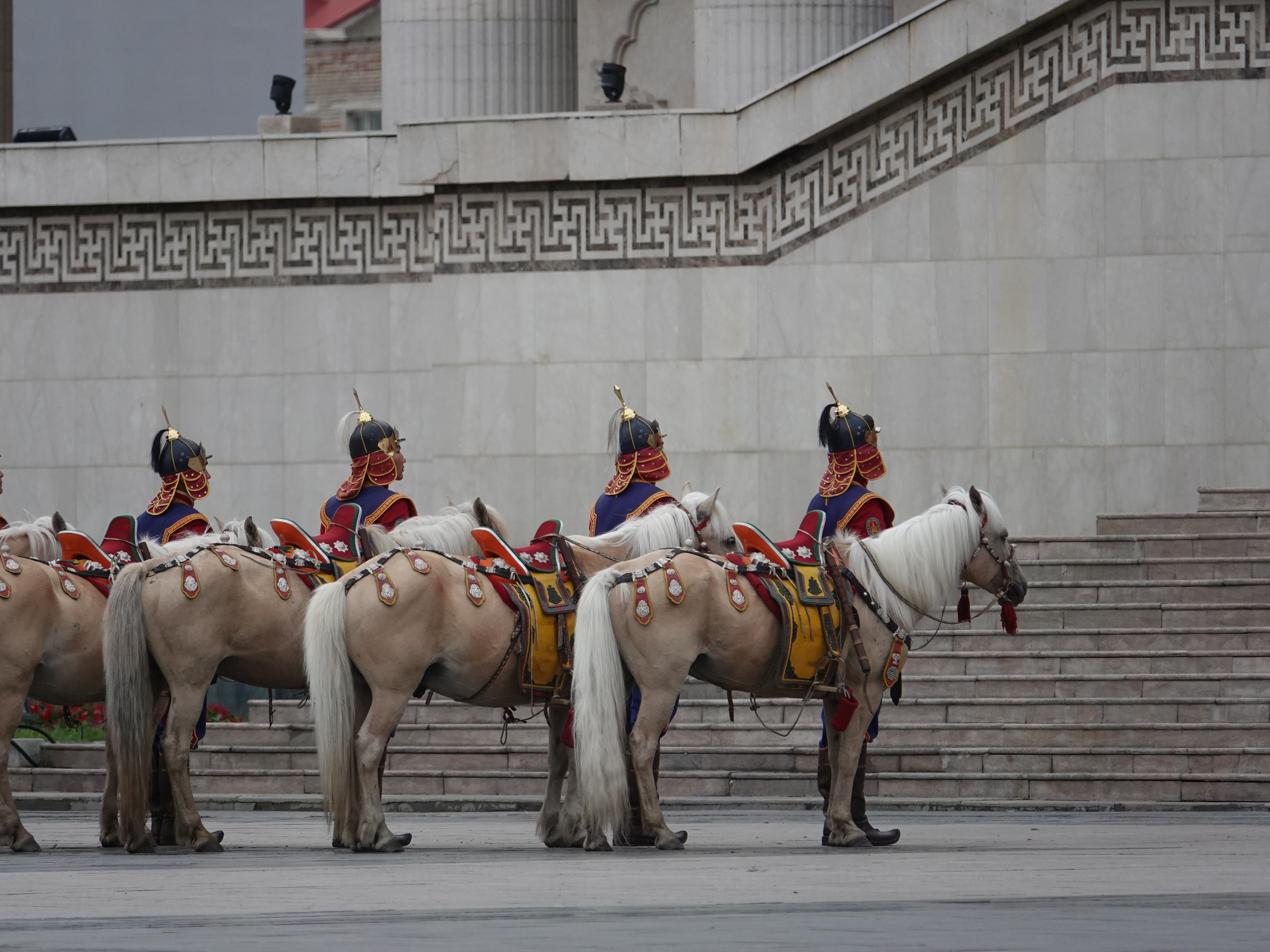 The Mongolian Naadam Festival, Horses and Riders of the Honour Guard
