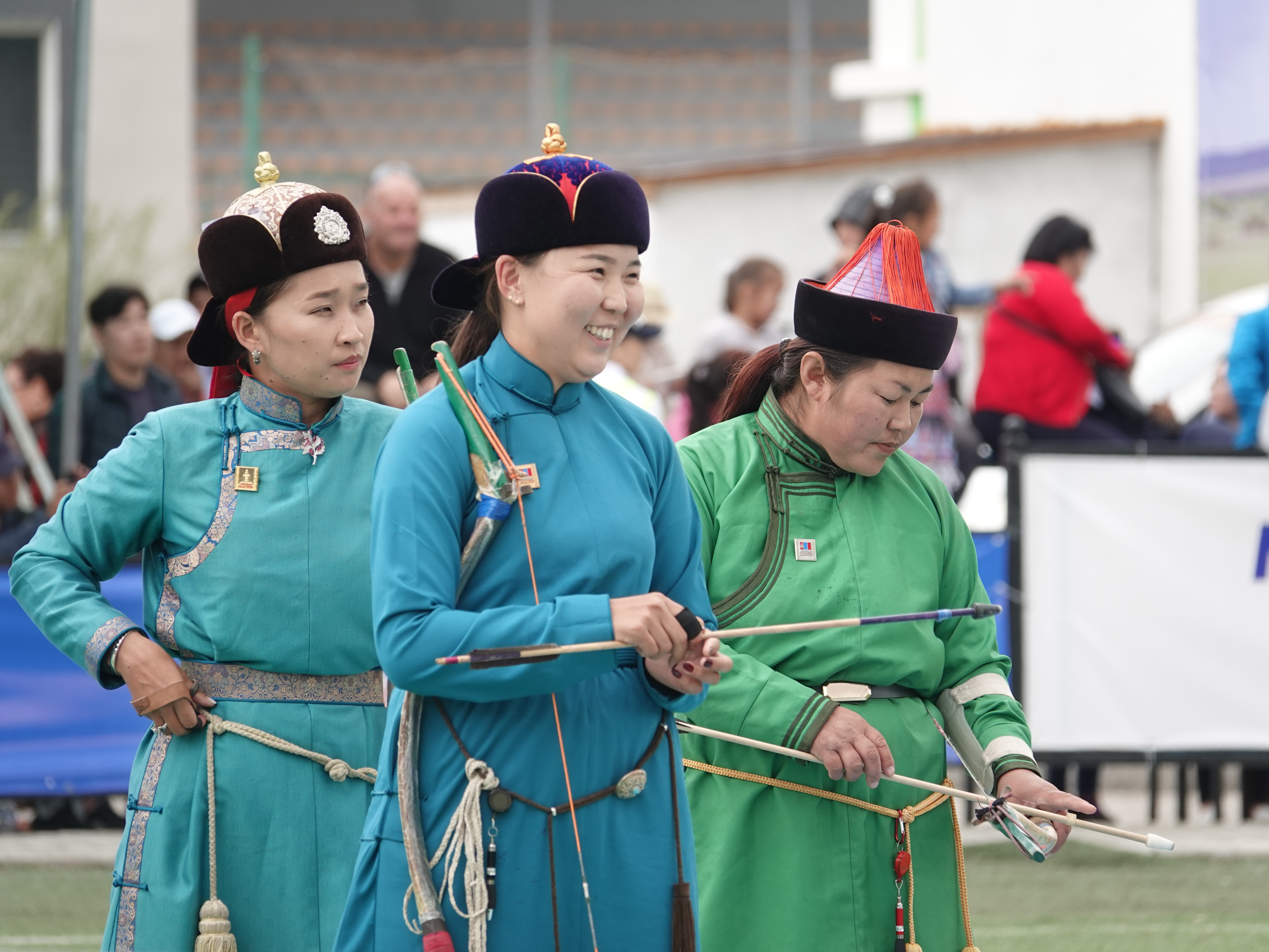 The Mongolian Naadam Festival, Women Archers