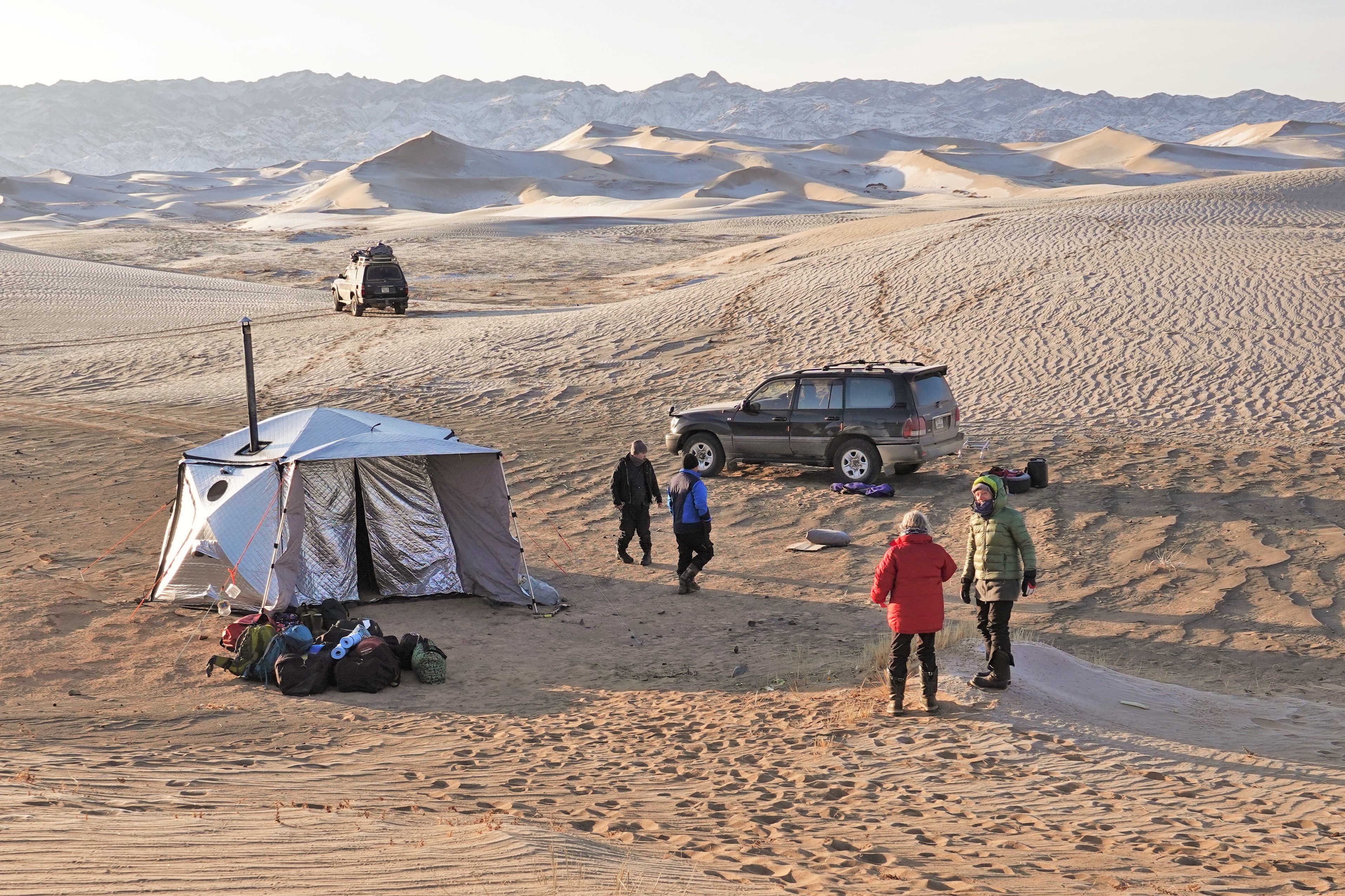 Winter Camping in Mongolia's Gobi, Stone Horse Expeditions