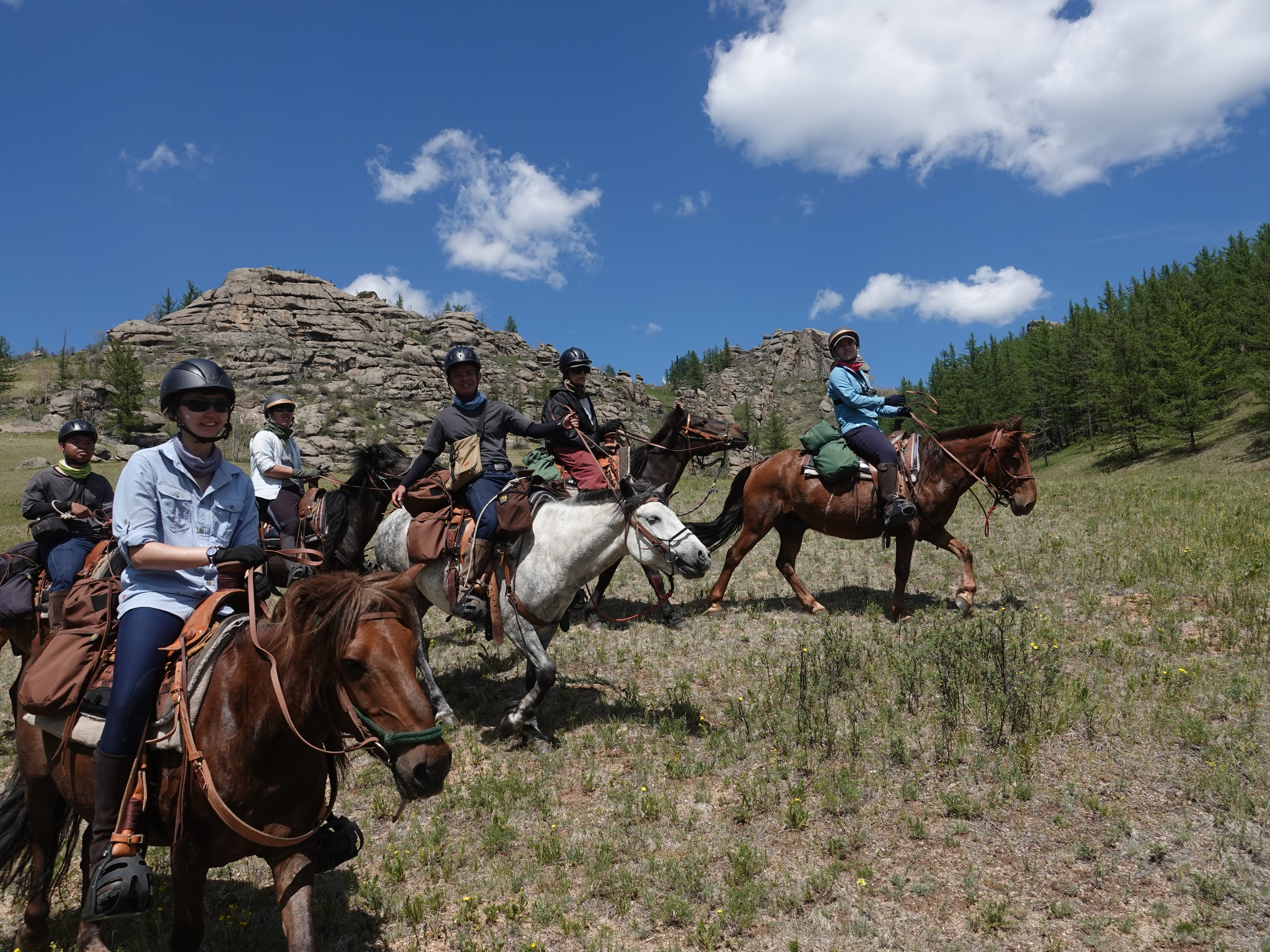 Horse Riding in Mongolia with Covid-19 Precautions, Stone Horse Expeditions