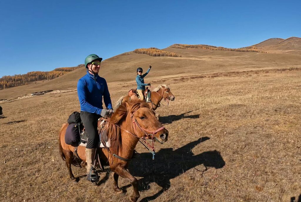 Horse Trekking Mongolia in Autumn with Stone Horse Expeditions 